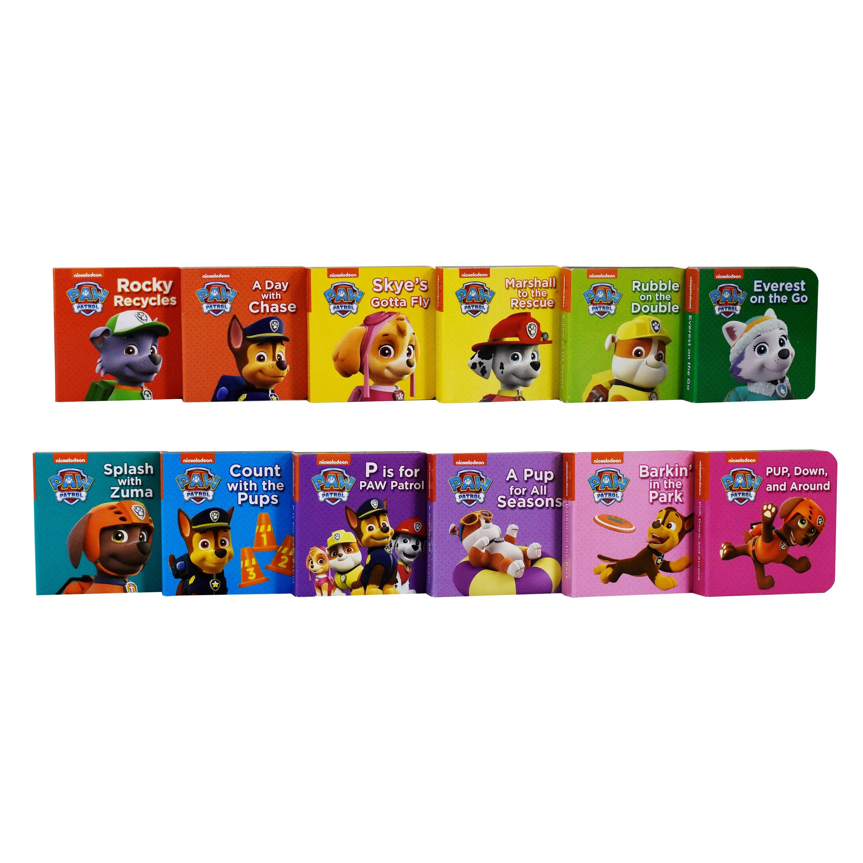 My First Library Nickelodeon Paw Patrol  12 Board BookS Set - Age 0-5