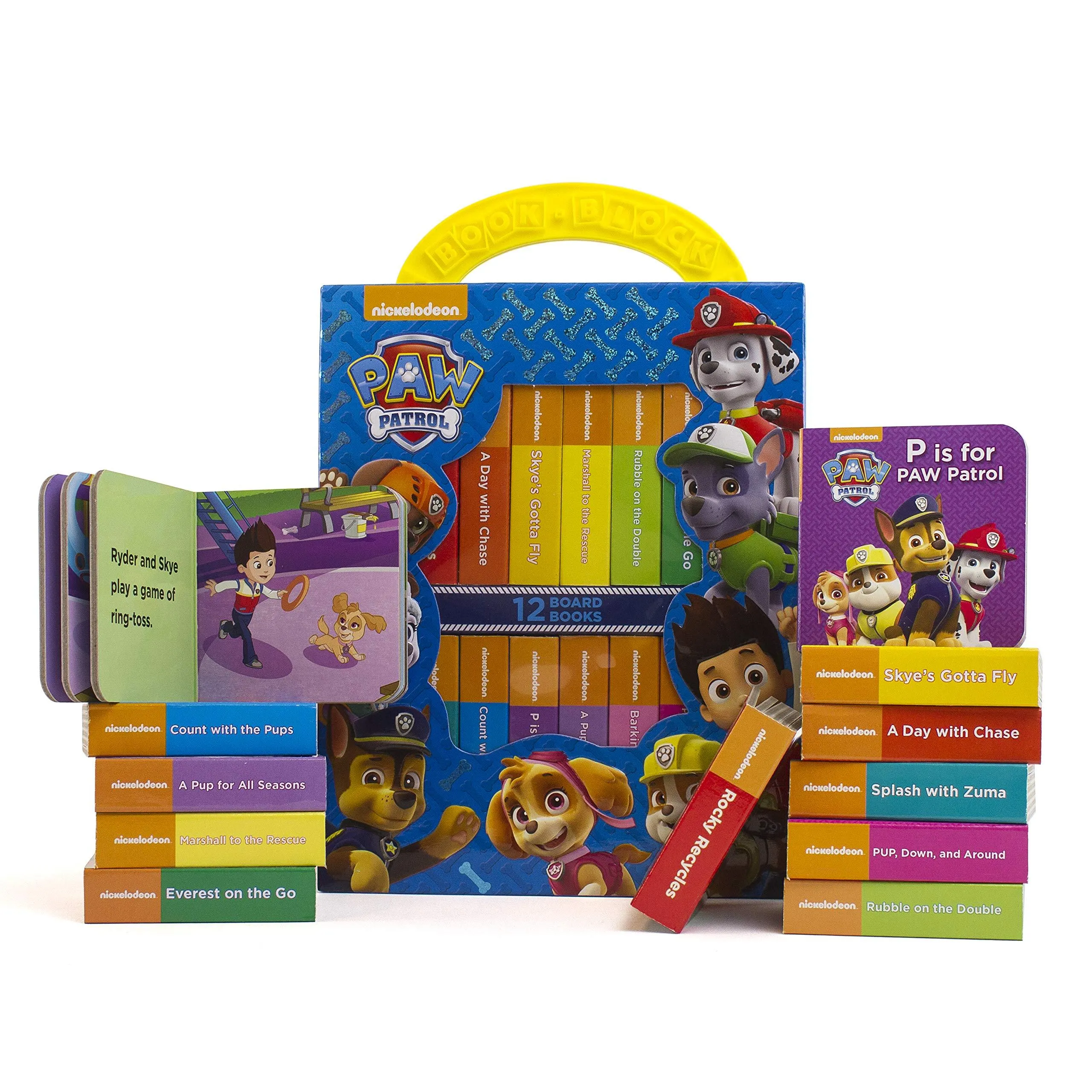 My First Library Nickelodeon Paw Patrol  12 Board BookS Set - Age 0-5