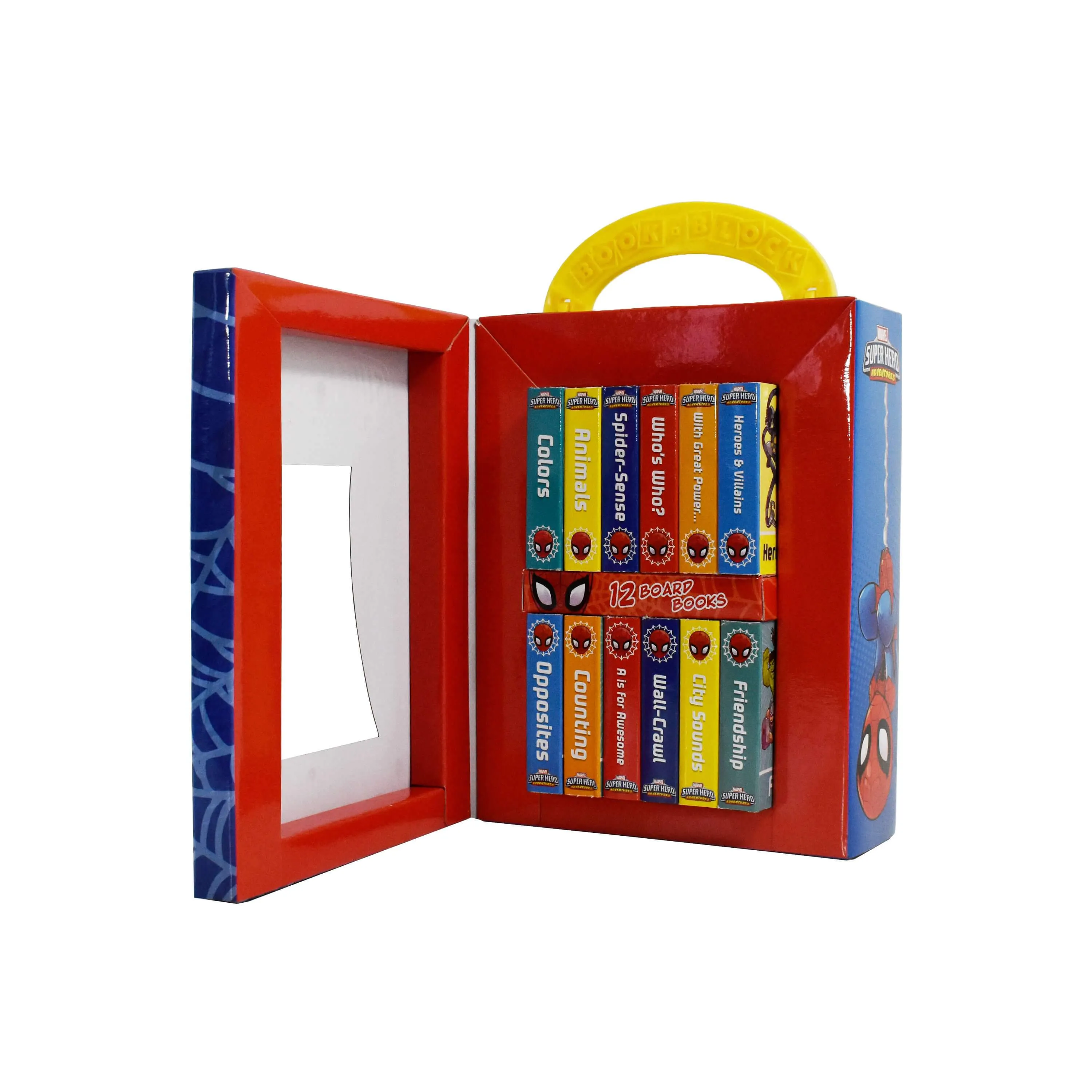 My First Library Spiderman Super Hero Adventures 12 Books By Marvel - Age 0-5 - Board Book