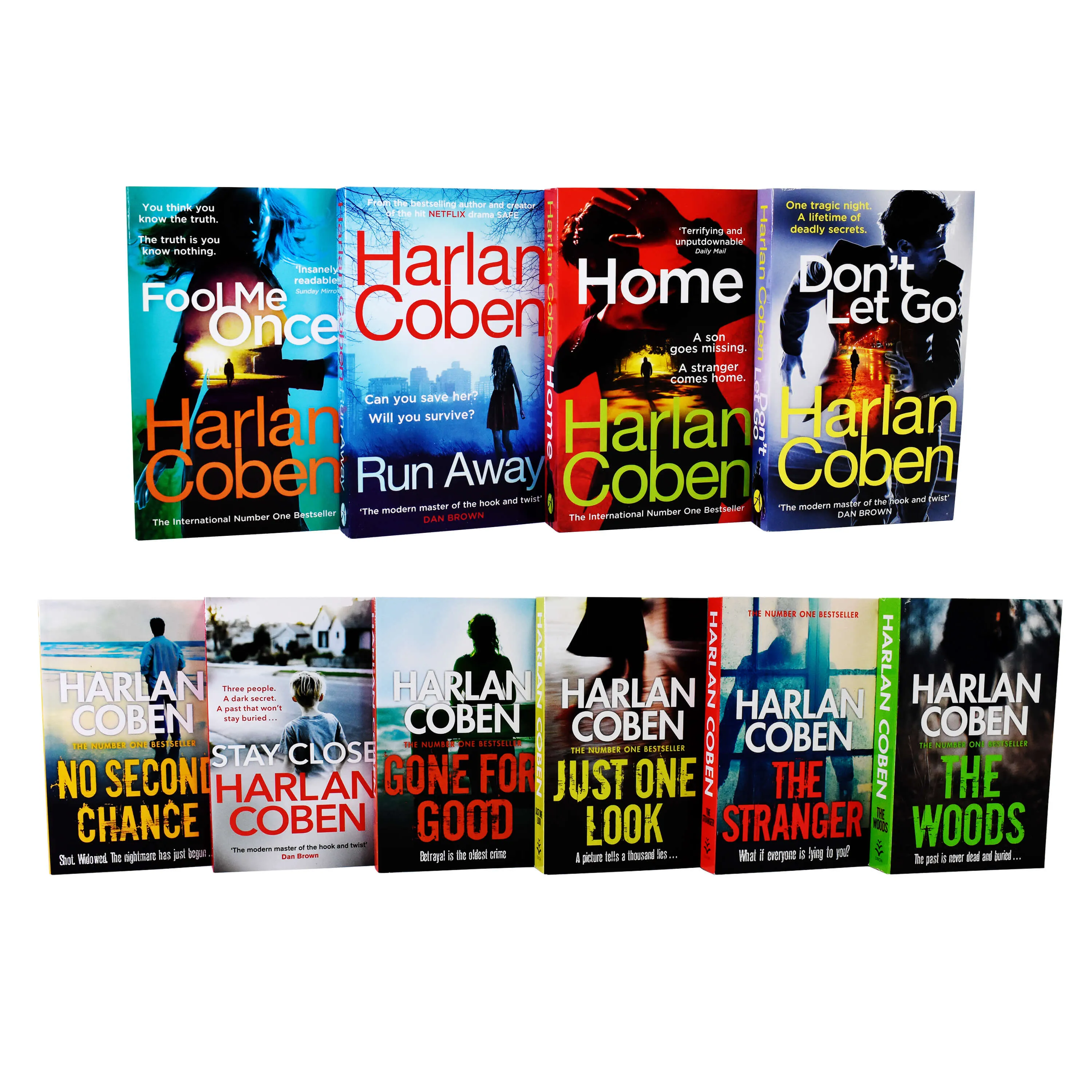 Myron Bolitar Series Collection 1-10 Books Set By Harlan Coben - Young Adult - Paperback