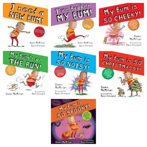 New Bum Series By Dawn McMillan 7 Books Collection Set - Ages 2-6 - Paperback