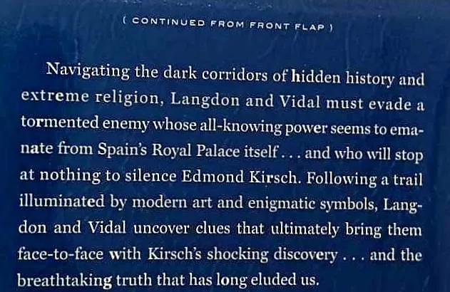 ORIGIN - Dan Brown