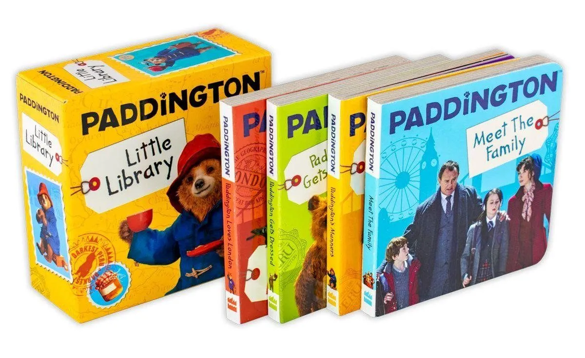Paddington Little Library 4 Books Set