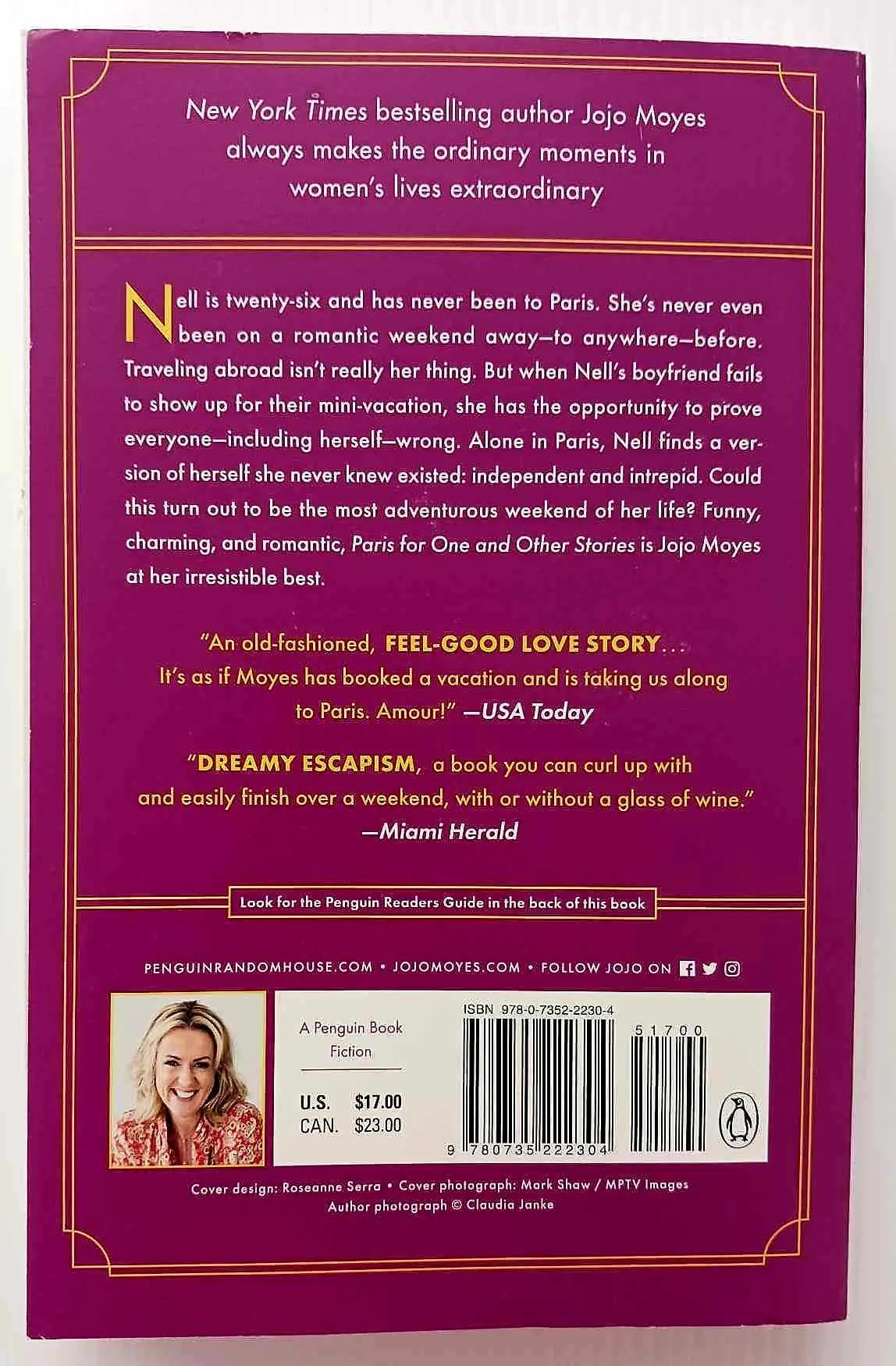PARIS FOR ONE & OTHER STORIES - Jojo Moyes