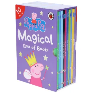 Peppa Pig Magical Box Of Books 10 Books Collection Box Set - Ages 2-6 - Paperback