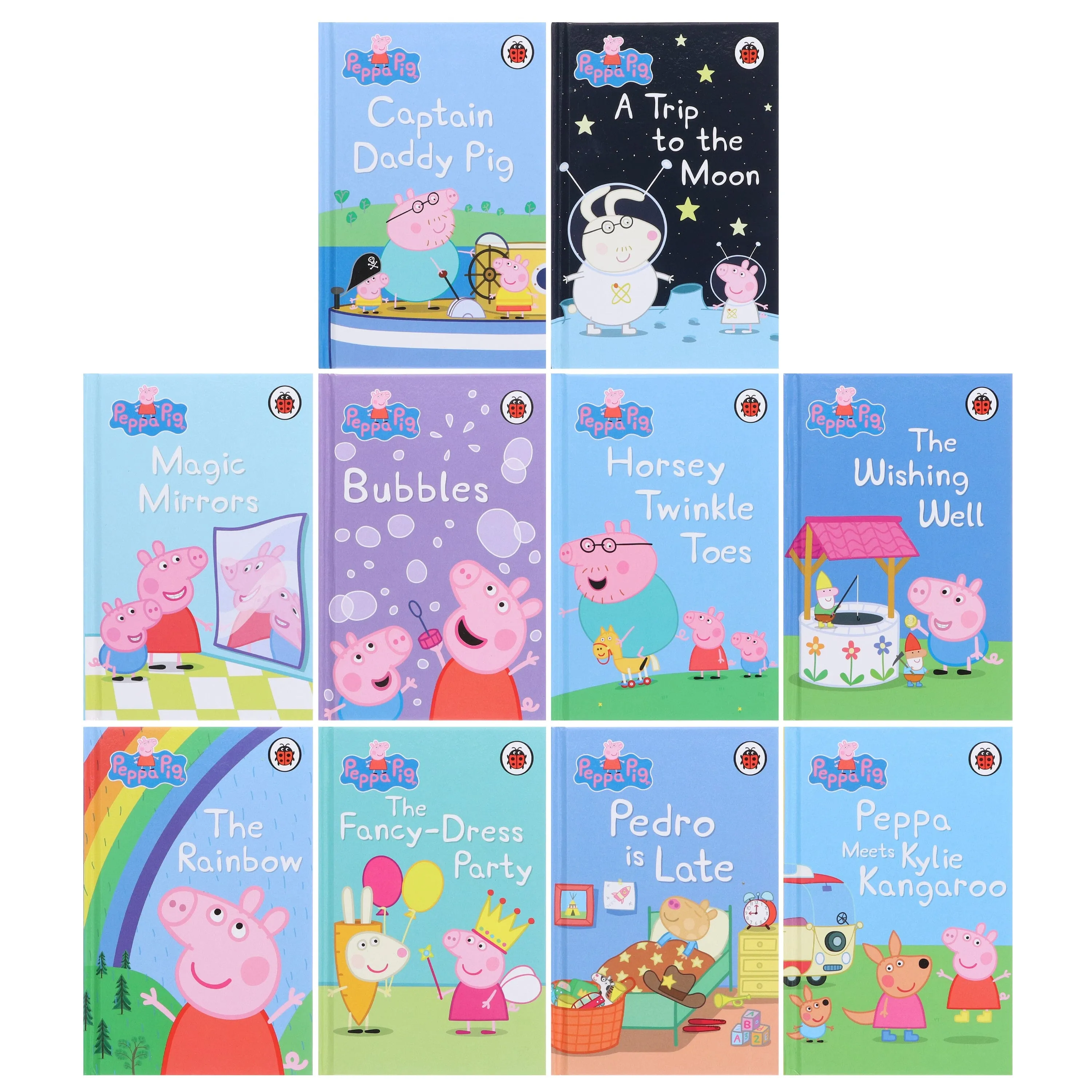 Peppa Pig Magical Box Of Books 10 Books Collection Box Set - Ages 2-6 - Paperback