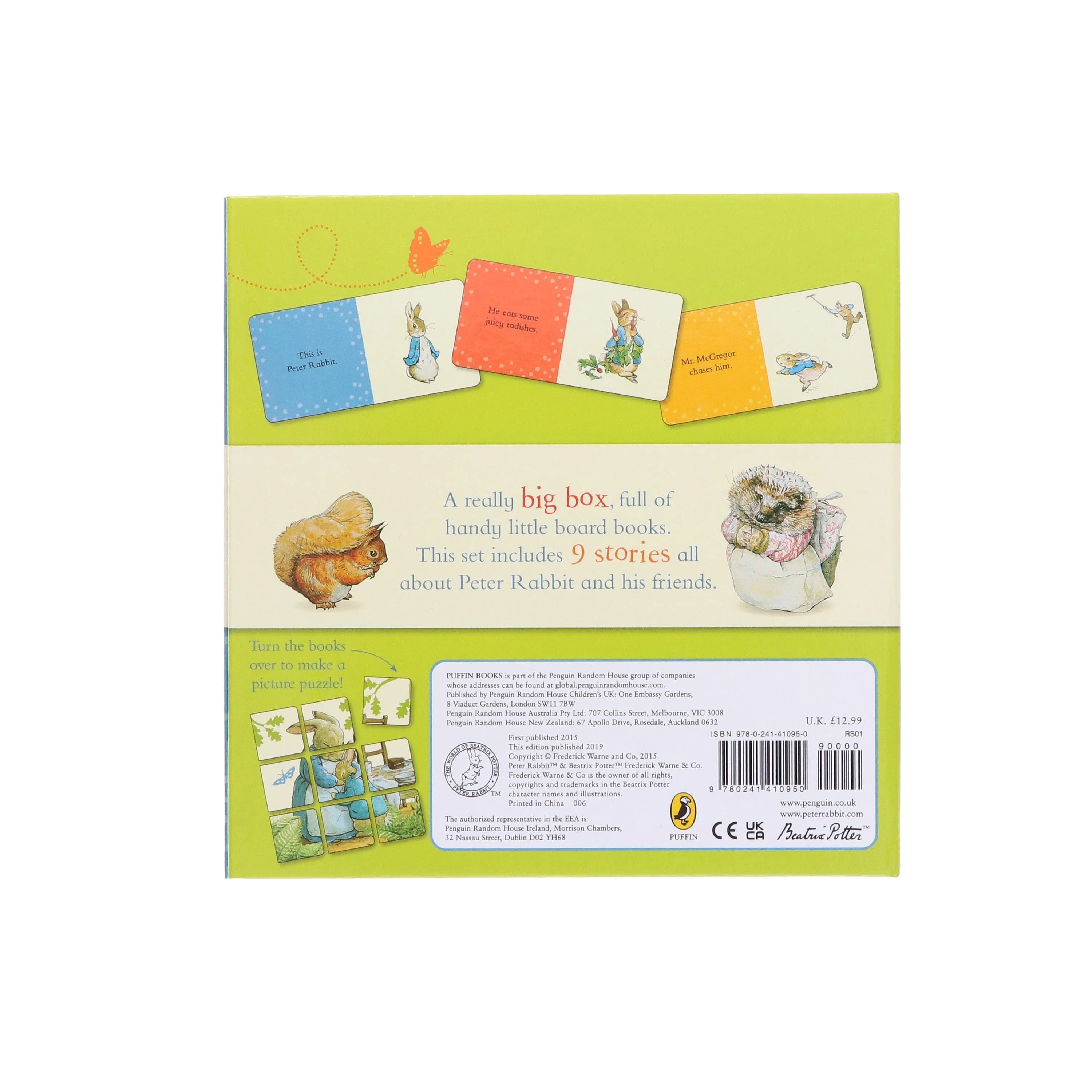 Peter Rabbit: A Big Box of Little Books By Beatrix Potter - Ages 0-3 - Board Books