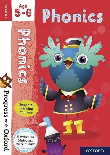 Progress with Oxford Key Stage 1 for Age 5-6 includes Stickers 5 Books Collection Set - Paperback