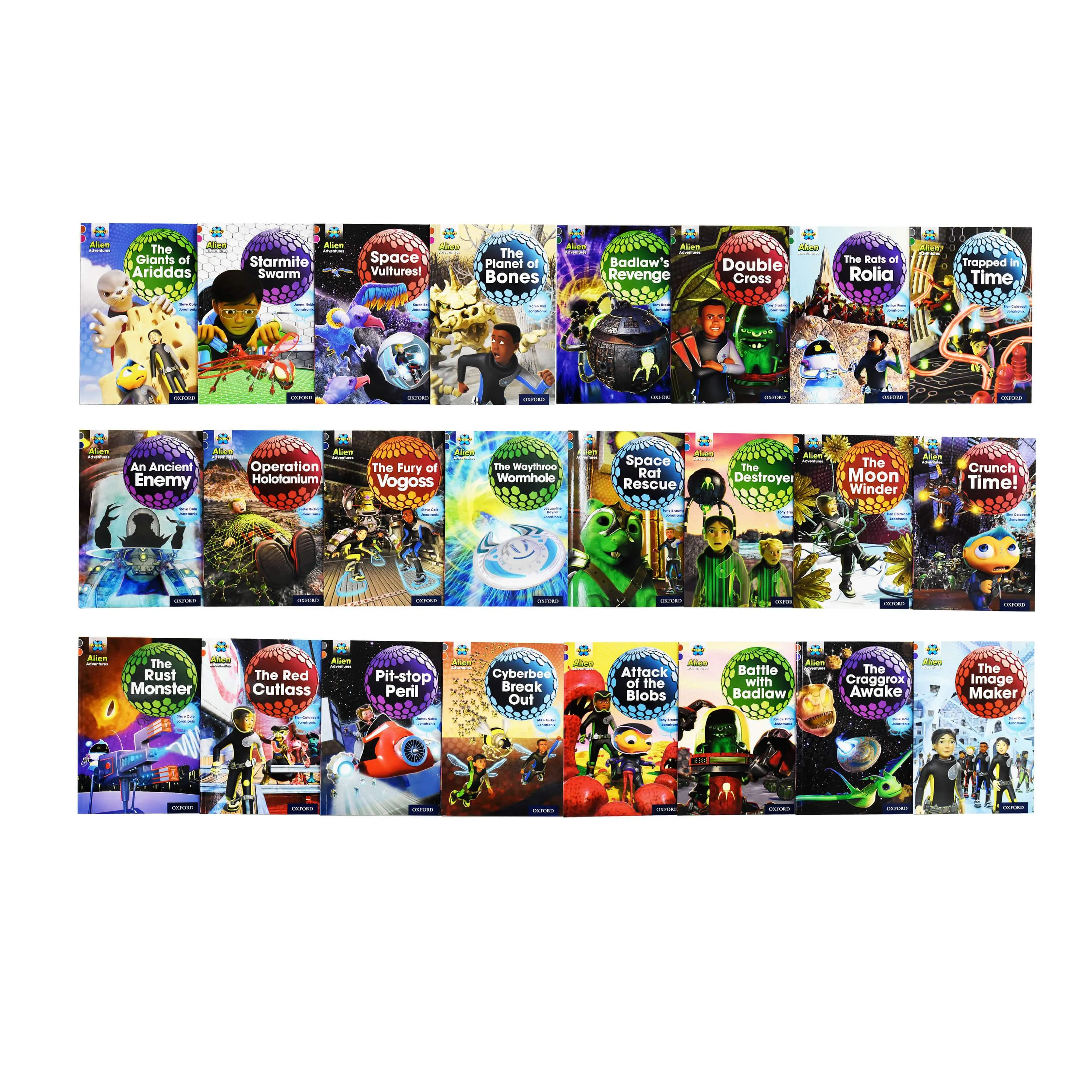 Project X Alien Adventures Series 2 Collection 25 Books Set by Steve Cole - Age 7-9 - Paperback