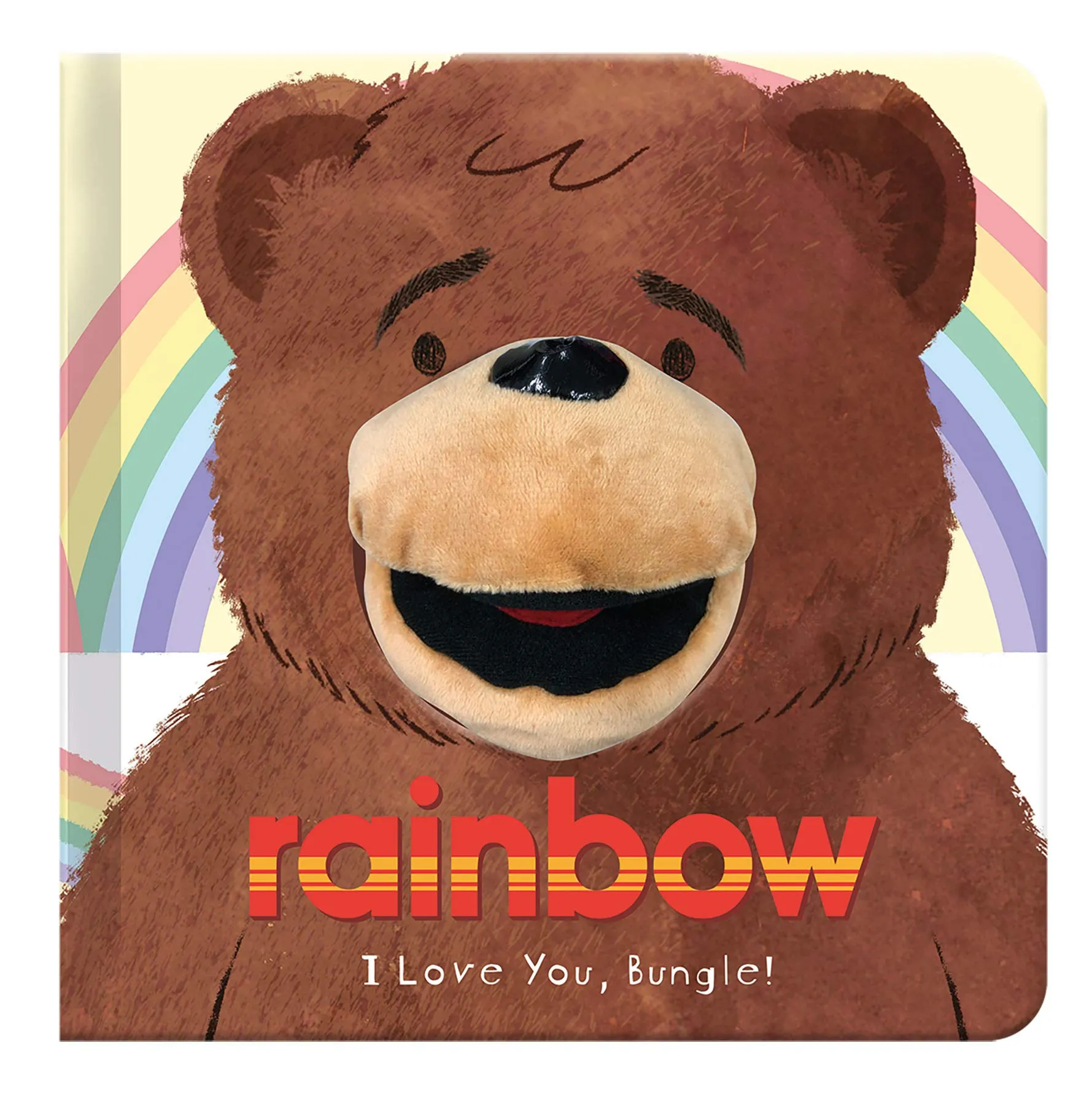 Rainbow I Love You, Bungle! Hand Puppet Book by Kellie Jones - Ages 3-5 - Board Books