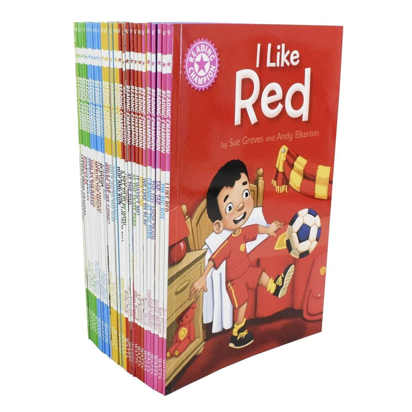 Reading Champions for Beginners and Developing Readers 60 Books Set Level 1 to 10  - Ages 0-7- Paperback