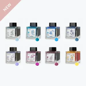 Sailor - Fountain Pen Ink - Manyo 50ml - Complete Set of 8 <Outgoing>