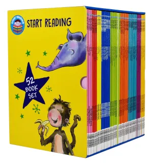 Start Reading 52 Books Collection Box Set Level 1 to 9  - Ages 5-7 - Paperback - Wayland
