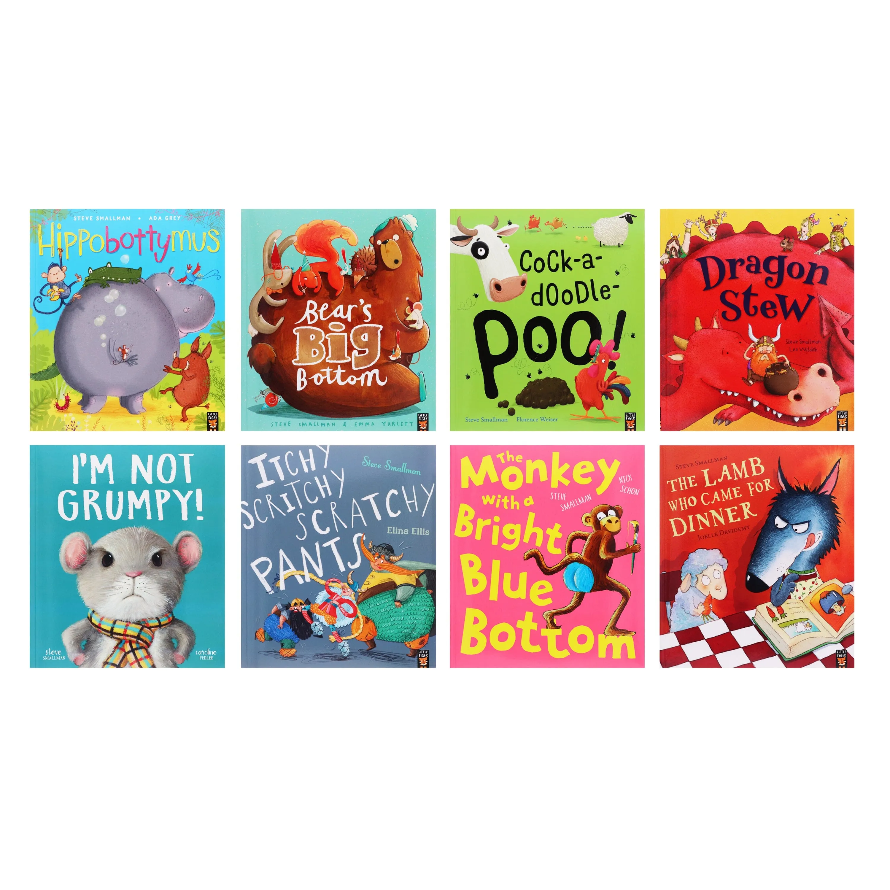 Steve Smallman Children's 8 Books Collection Set - Ages 0-5 - Paperback