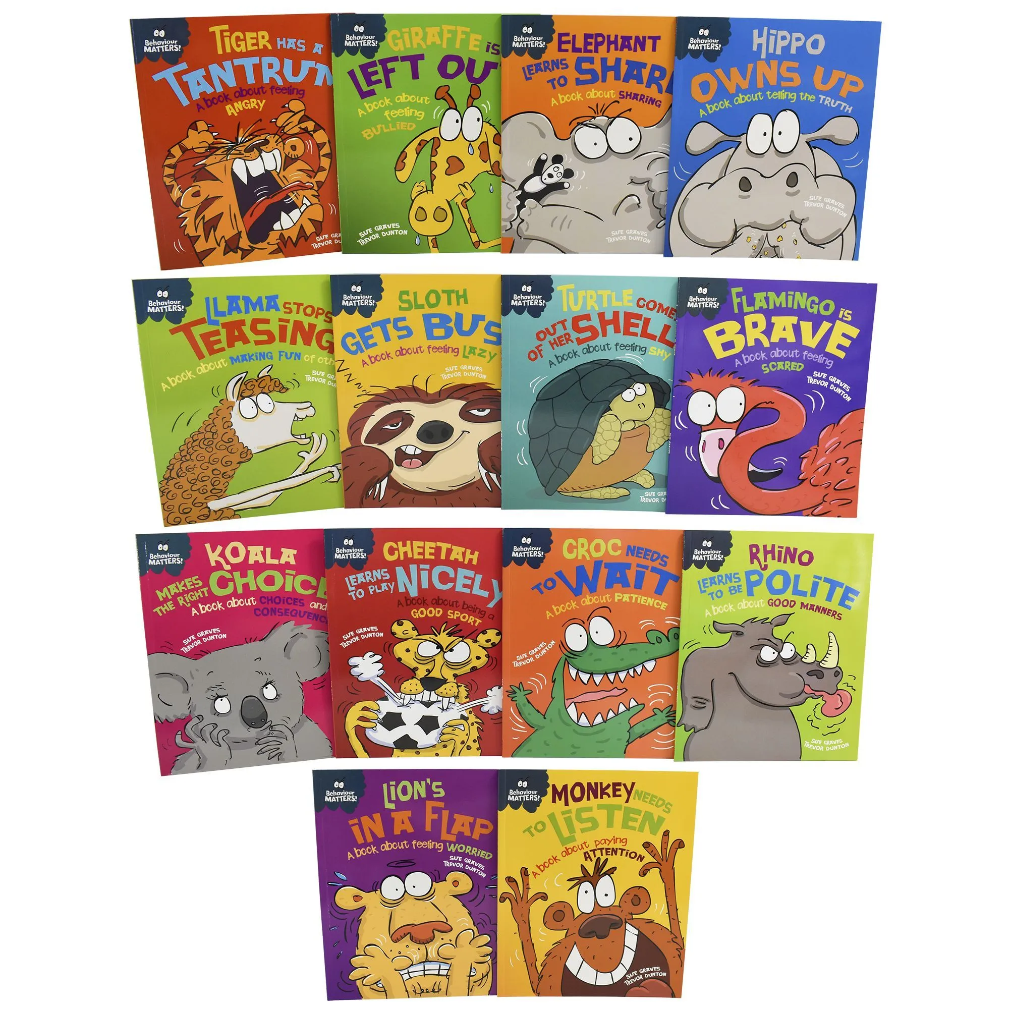 Sue Graves Behaviour Matters, Our Emotions & Behaviour Collection 26 Books Set - Ages 5-7 - Paperback