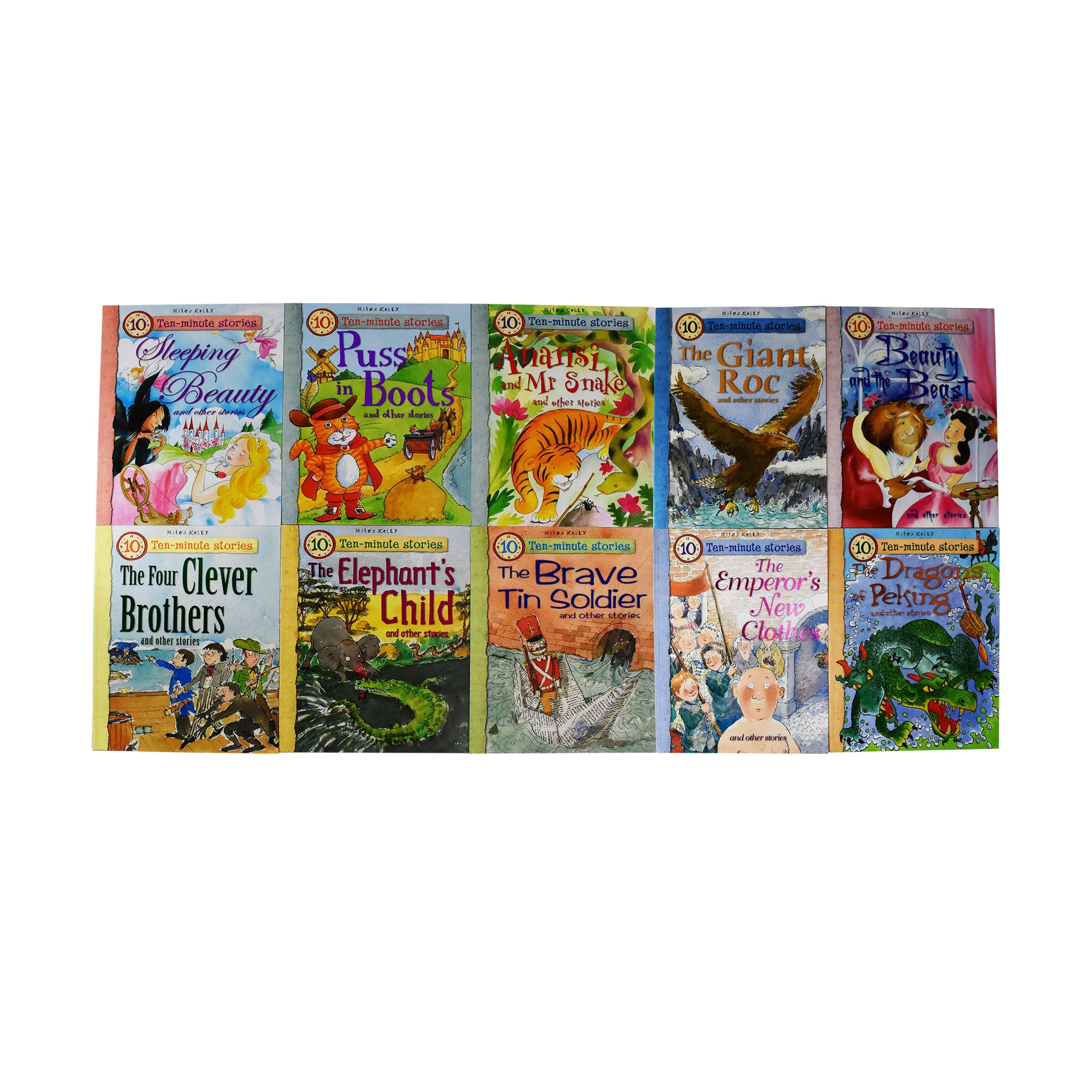 Ten-minute Stories 10-Books Set - Age 7-9 - Paperback by Miles Kelly