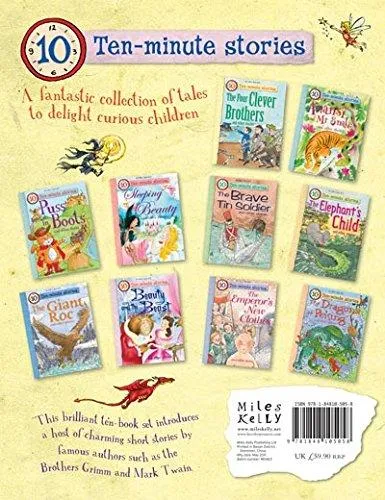Ten-minute Stories 10-Books Set - Age 7-9 - Paperback by Miles Kelly