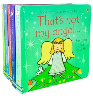 That's not my Christmas 5 Books Collection Set by Fiona Watt & Rachel Wells - Ages 0-5 - Board Book
