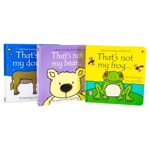 That's not my frog/bear/donkey... 3 Books Collection Set by Fiona Watt & Rachel Wells - Ages 0-5 - Board Book