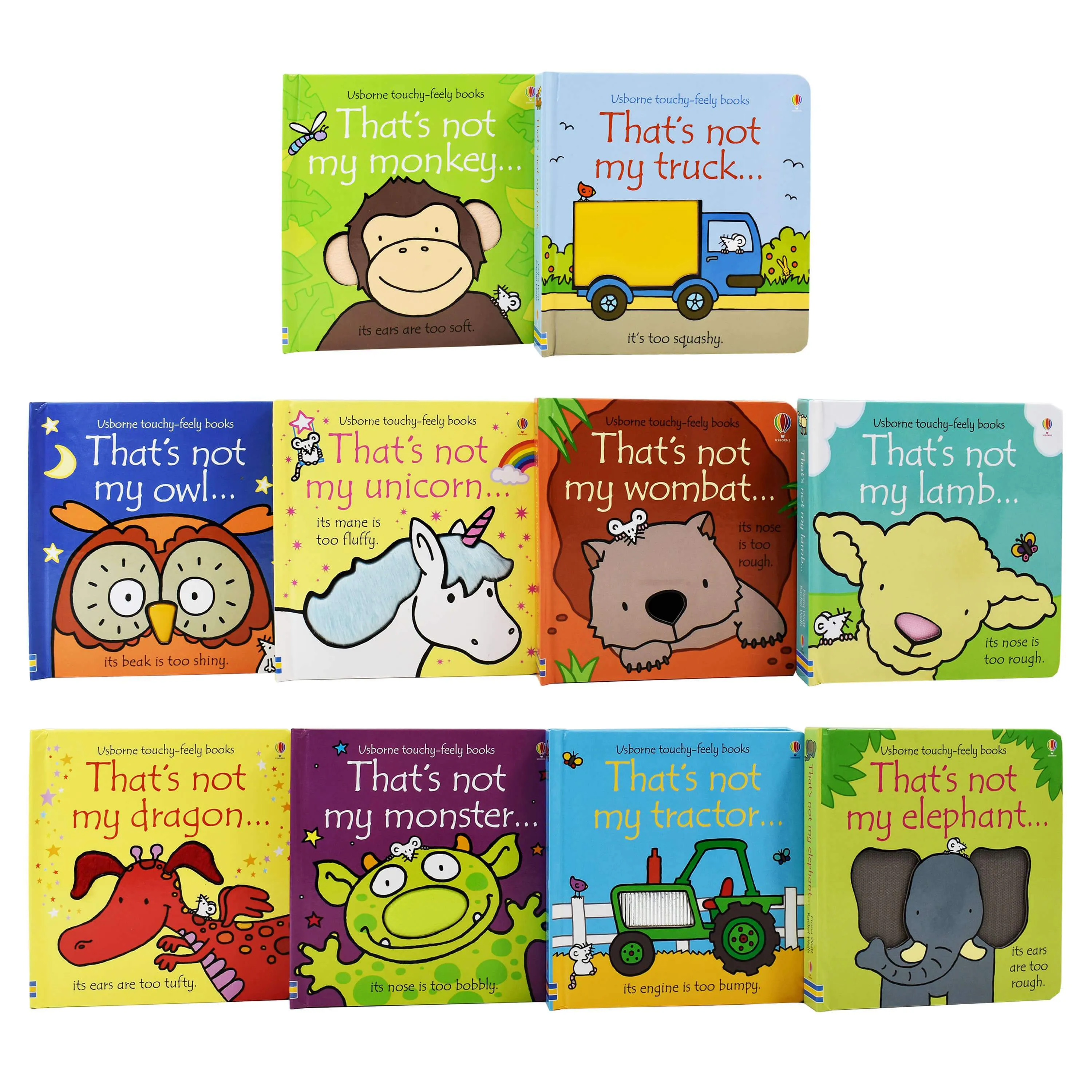 That's not my... Series 10 Books Collection Set by Fiona Watt & Rachel Wells - Ages 0-5 - Board Book