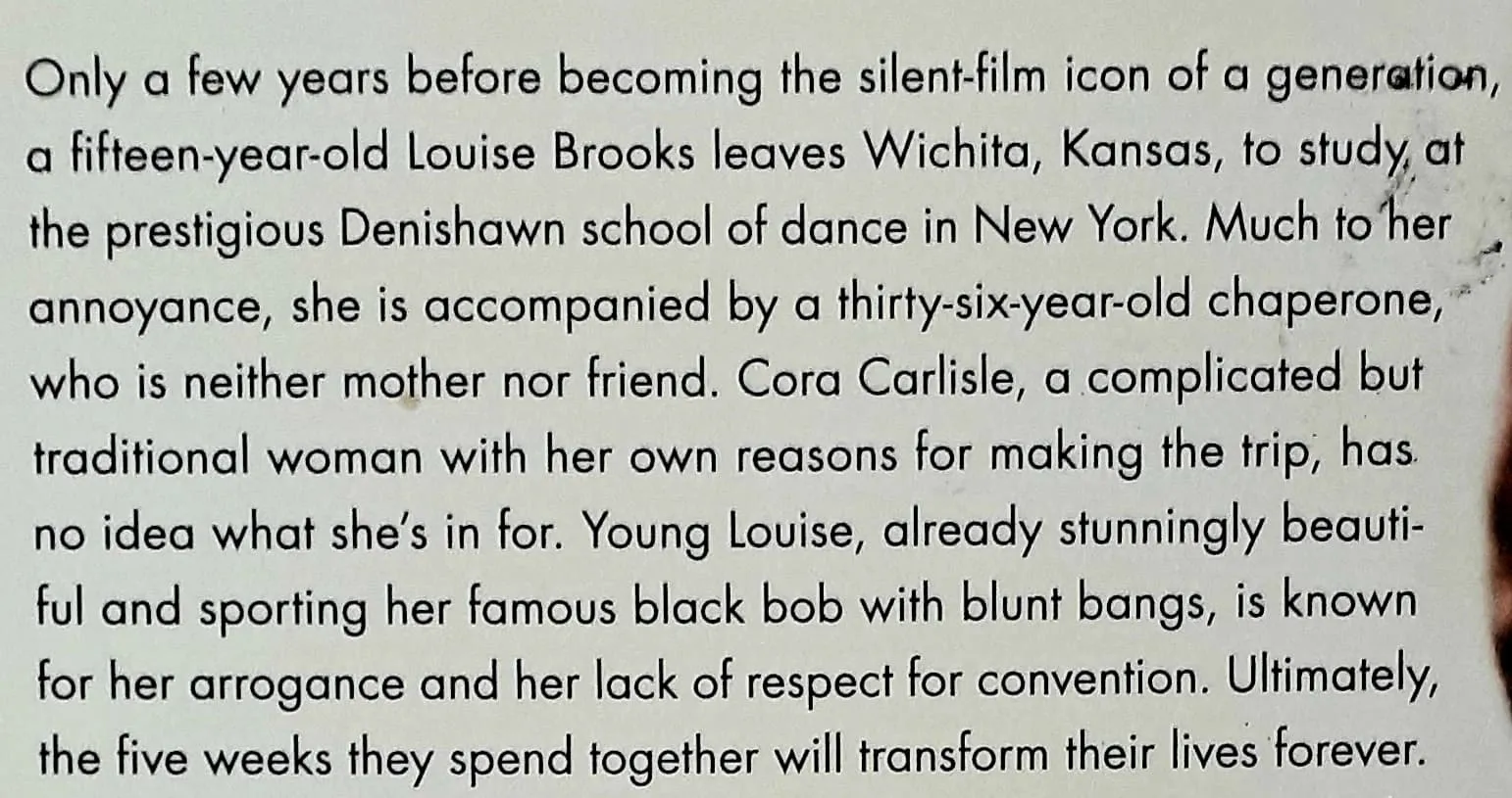 THE CHAPERONE - Laura Moriarty