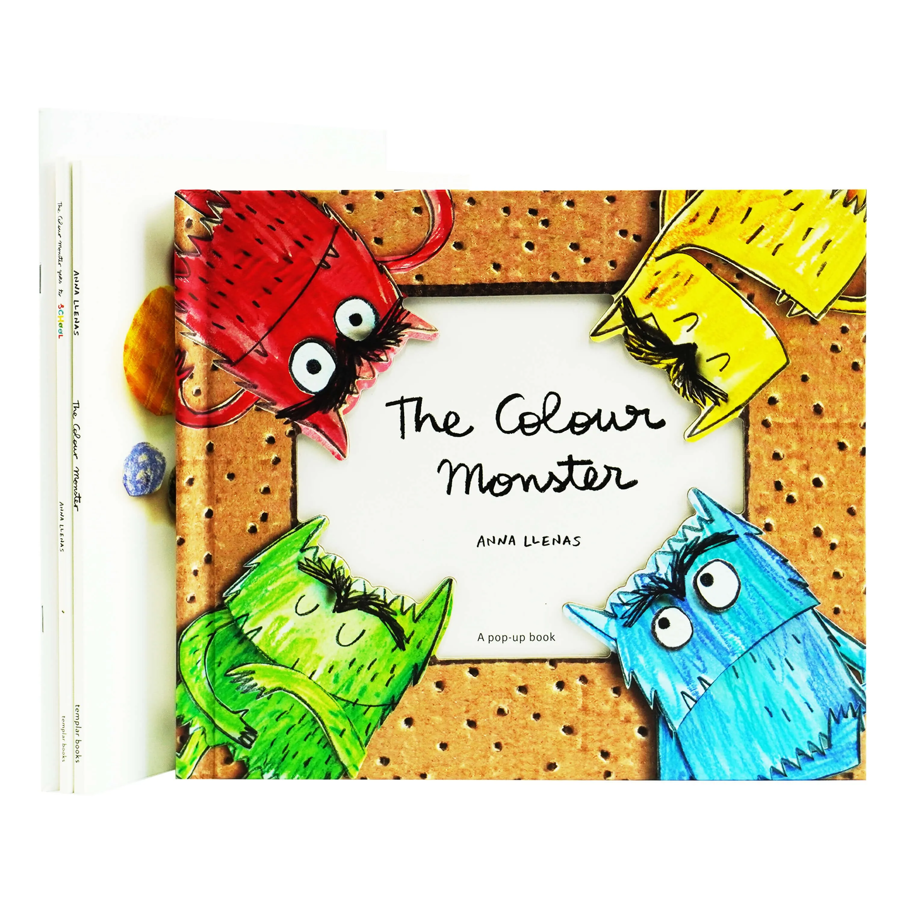 The Colour Monster by Anna Llenas: 4 Books Collection Set - Ages 2-4 - Paperback/Hardback