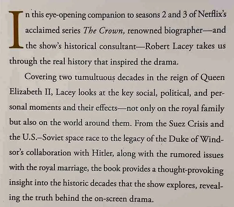THE CROWN: VOLUME II - Robert Lacey