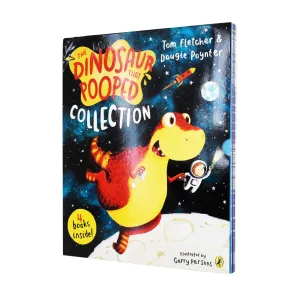 The Dinosaur That Pooped 4 Books Collection By Tom Fletcher and Dougie Poynter - Ages 2-6 - Paperback