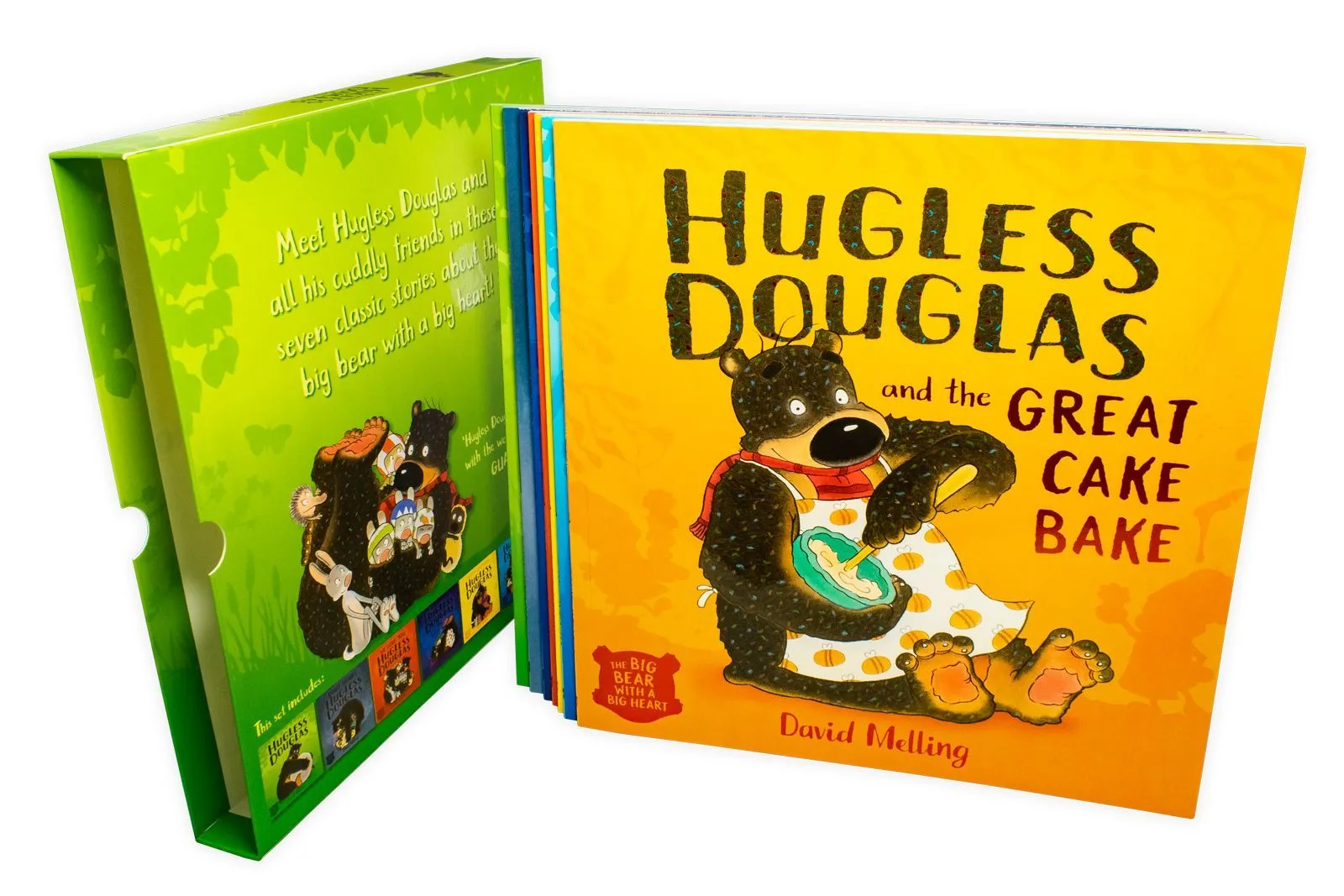 The Great Big Hugless Douglas 7 Books Collection By David Melling - Ages 5-7 - Paperback