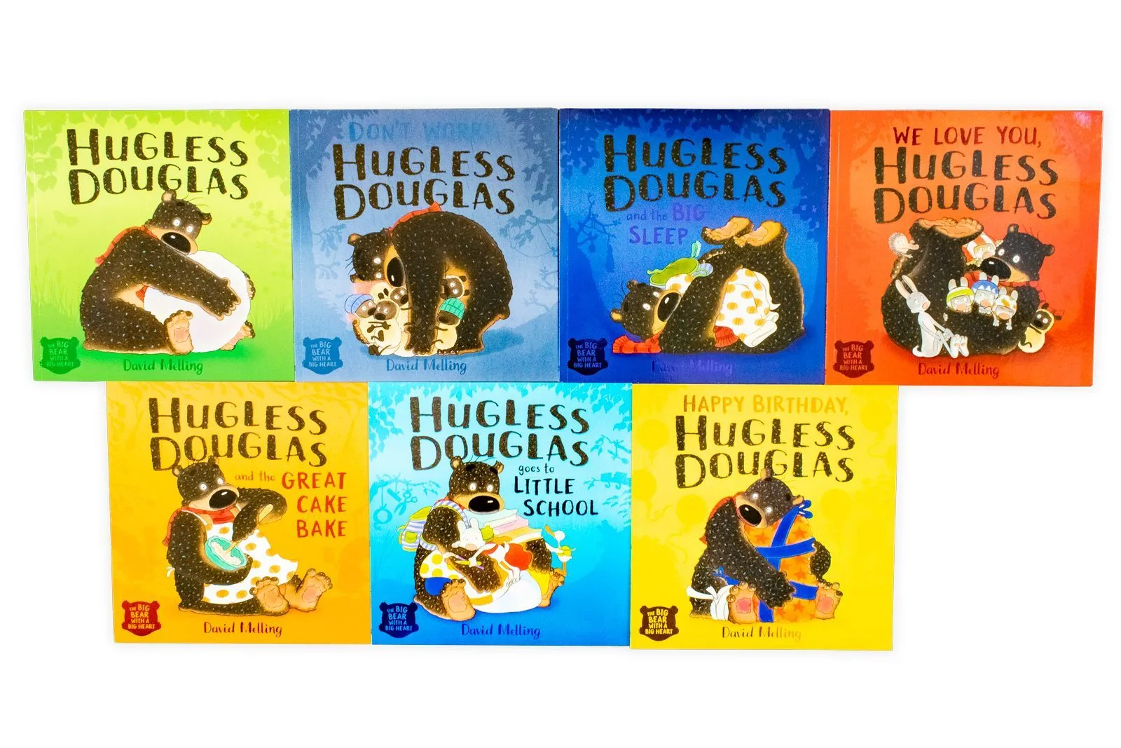 The Great Big Hugless Douglas 7 Books Collection By David Melling - Ages 5-7 - Paperback