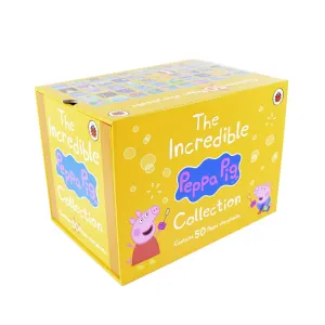 The Incredible Peppa Pig Collection 50 Books Box Set By Ladybird - Ages 5-7 - Paperback