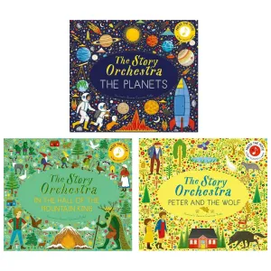 The Story Orchestra Series (Set 3) By Jessica Courtney-Tickle 3 Books Collection Set - Age 3  - Hardback