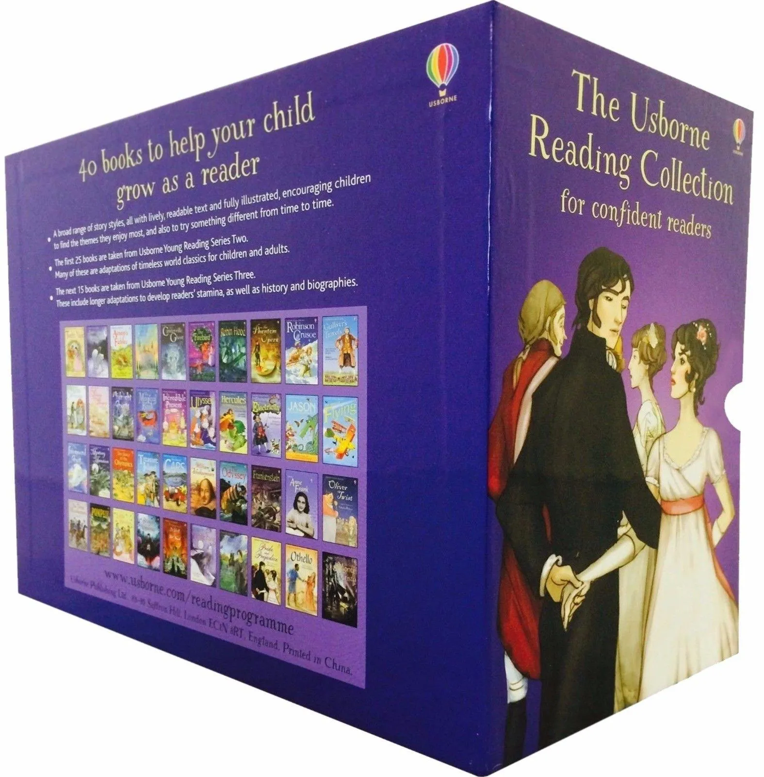 The Usborne Reading Collection for Confident Readers 40 Books - Ages 5-7 - Paperback