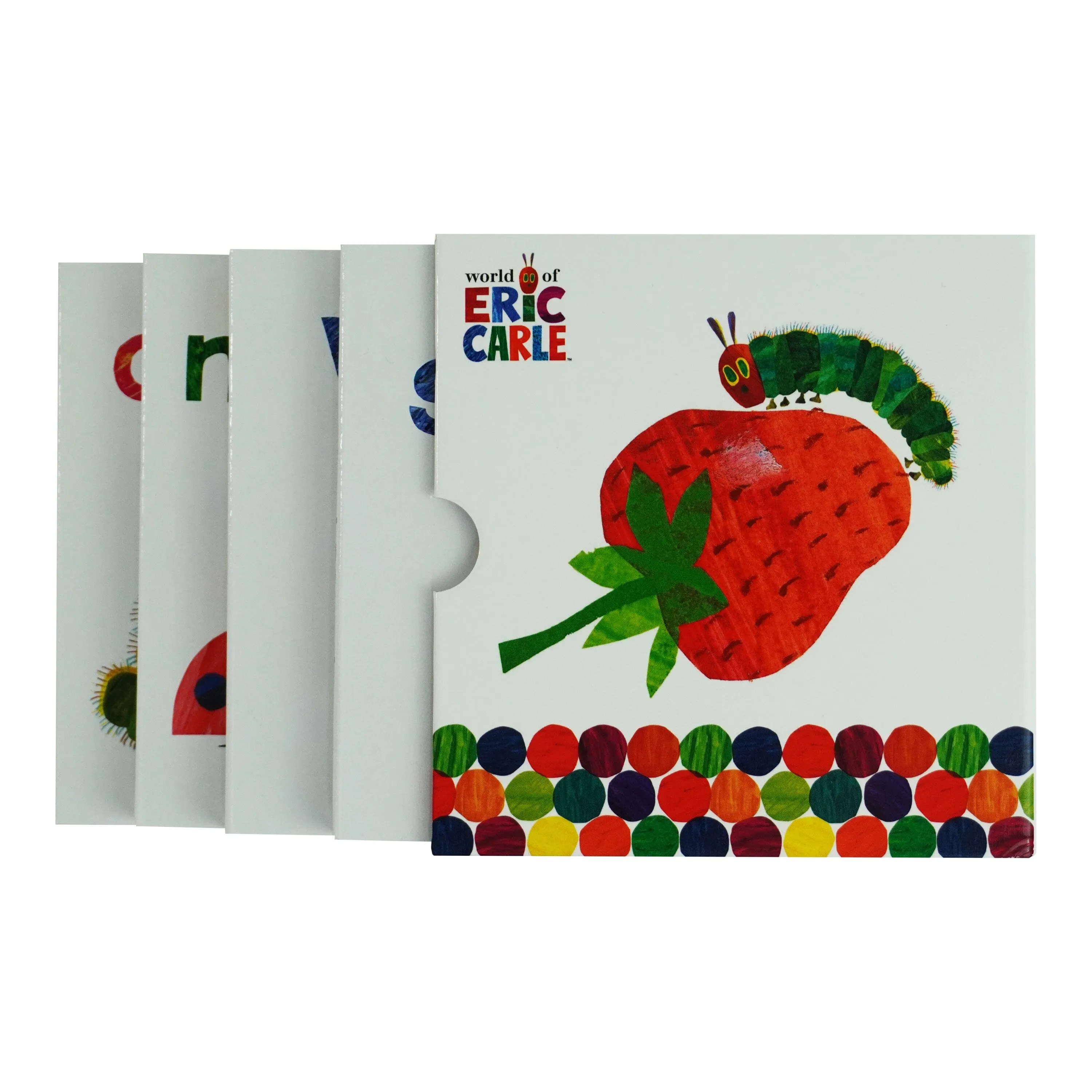 The Very Hungry Caterpillar: My First Library 4 Books Collection Set by Eric Carle - Ages 2  - Board Book