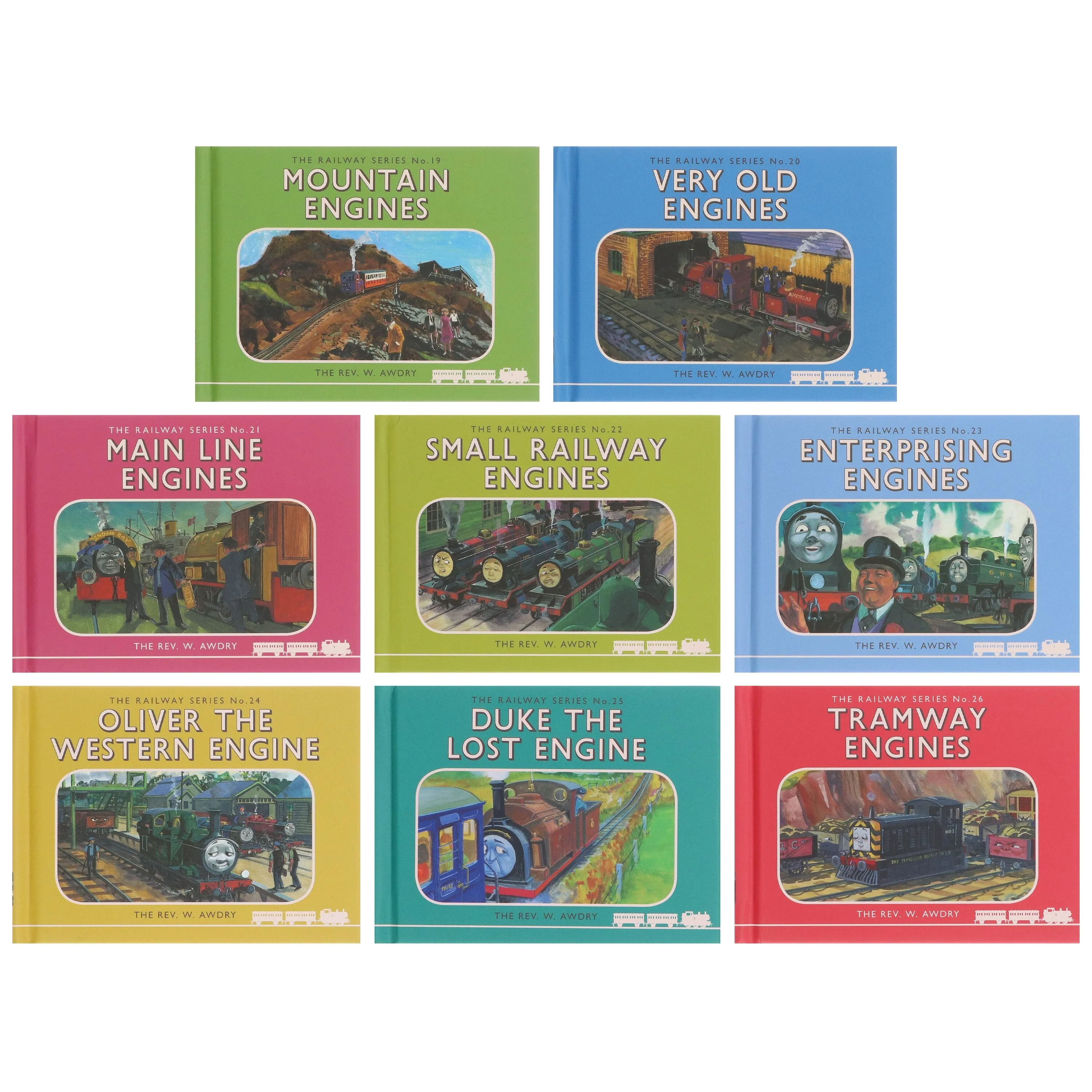 Thomas the Tank Engine: The Classic Library - The Railway Series by The Rev. W. Awdry 26 Books Collection - Ages 5  - Hardback
