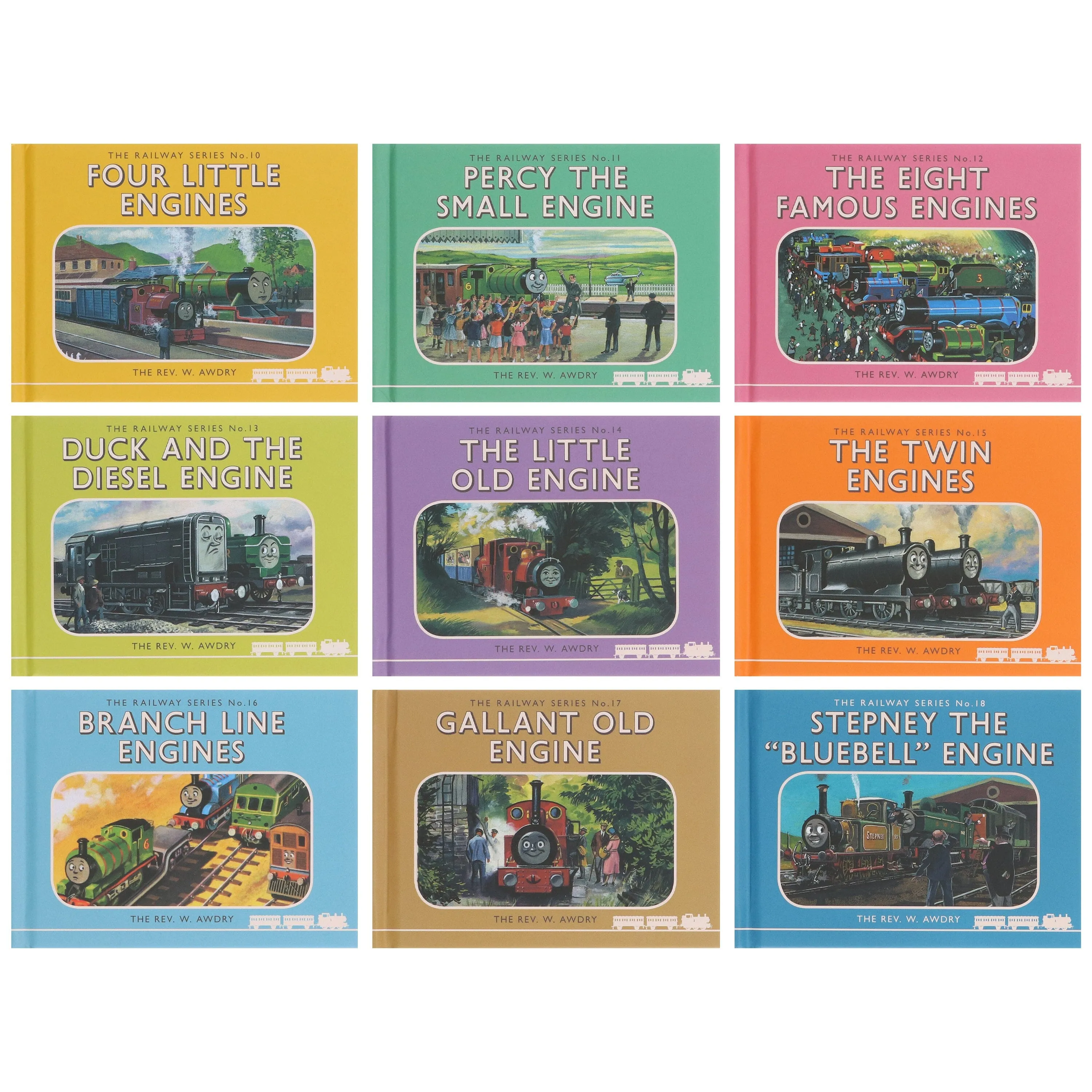 Thomas the Tank Engine: The Classic Library - The Railway Series by The Rev. W. Awdry 26 Books Collection - Ages 5  - Hardback