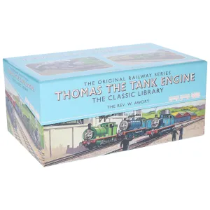 Thomas the Tank Engine: The Classic Library - The Railway Series by The Rev. W. Awdry 26 Books Collection - Ages 5  - Hardback