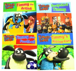 Timmy Time 4 Books Collection Set - Ages 0-5- Paperback
