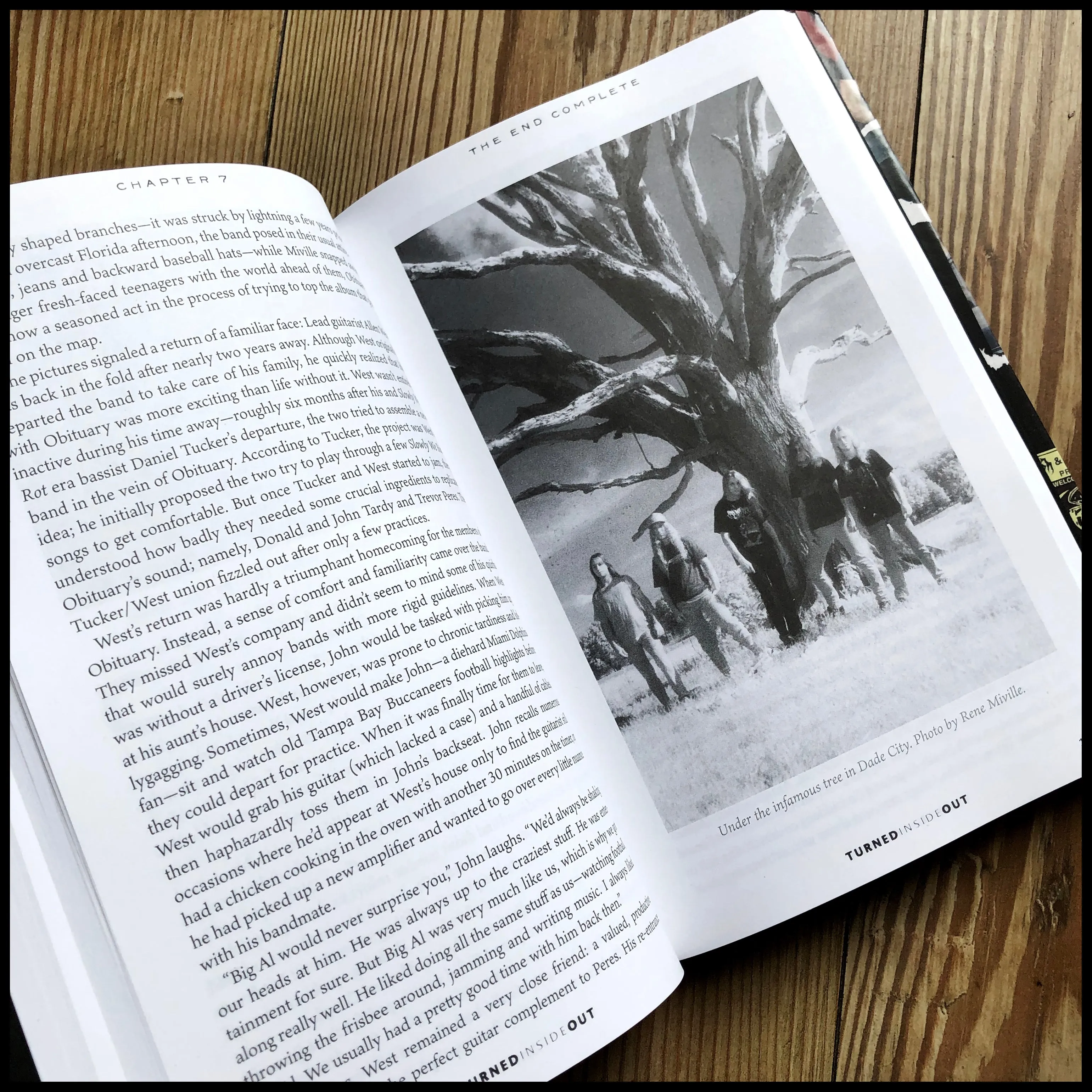 TURNED INSIDE OUT: The Official Story of OBITUARY hardback