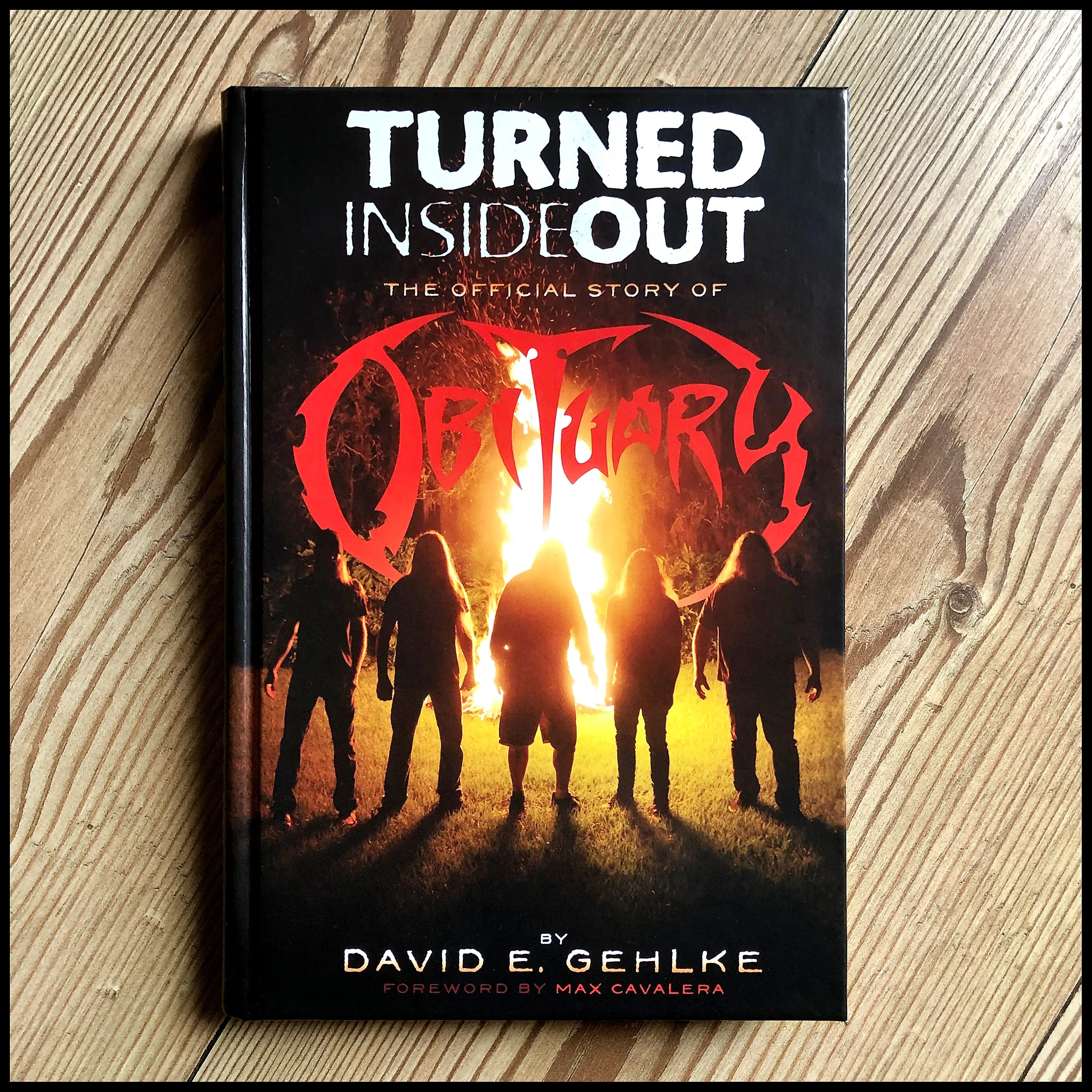 TURNED INSIDE OUT: The Official Story of OBITUARY hardback