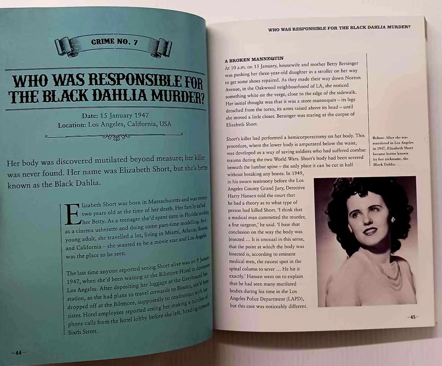 UNSOLVED CRIMES - Sarah Herman