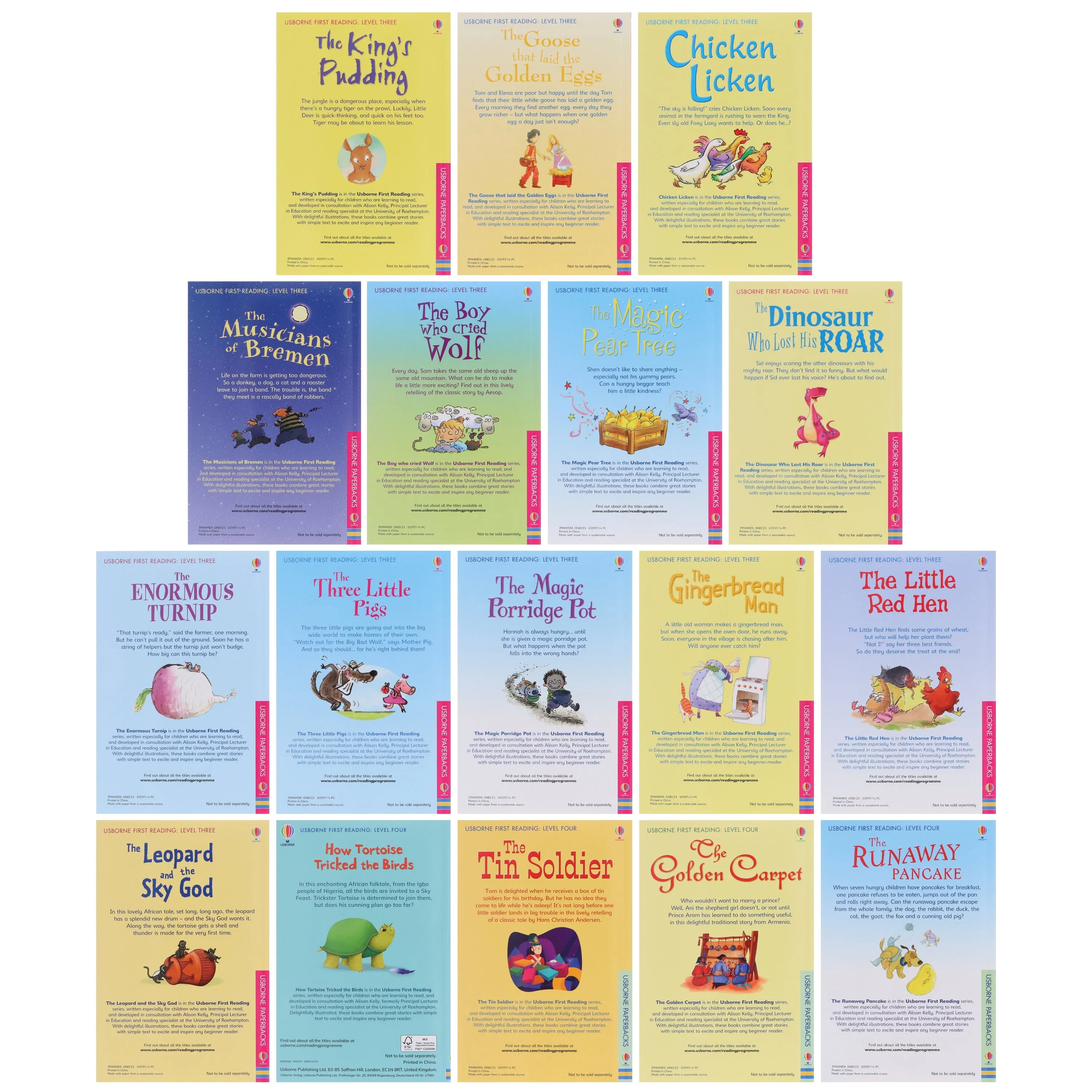 Usborne My Second Reading Library Collection 50 Books Box Set - Ages 5-7 - Paperback