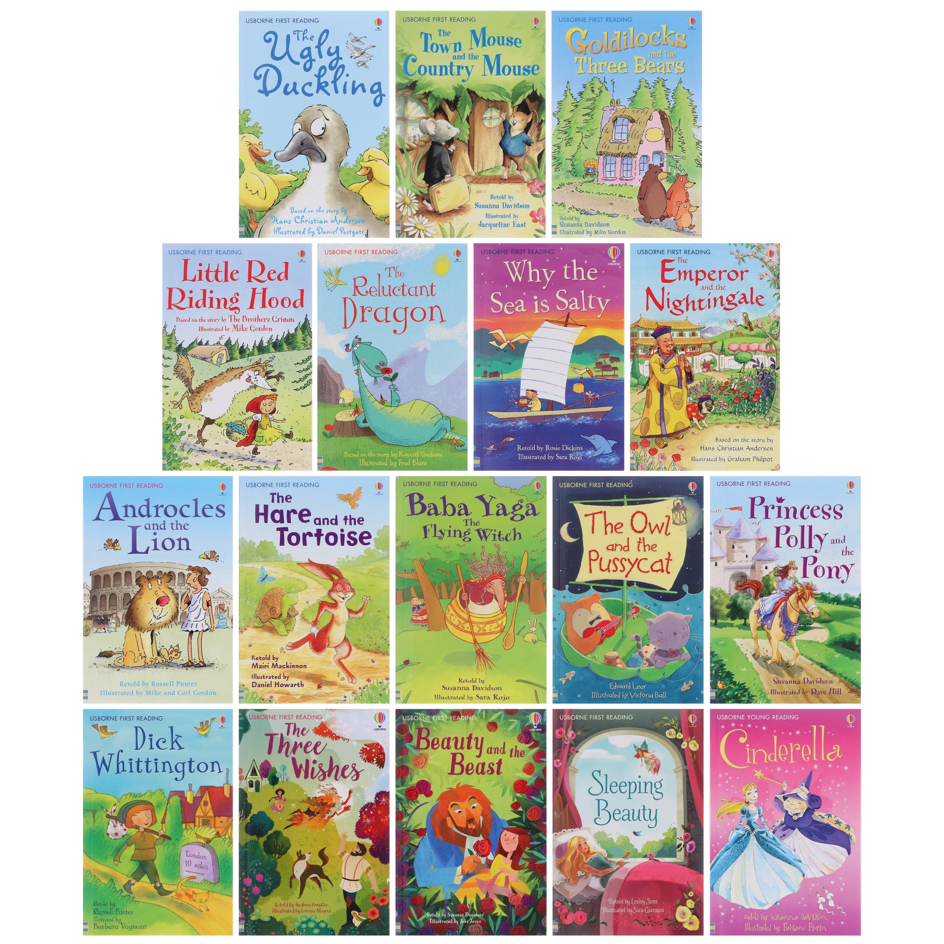 Usborne My Second Reading Library Collection 50 Books Box Set - Ages 5-7 - Paperback