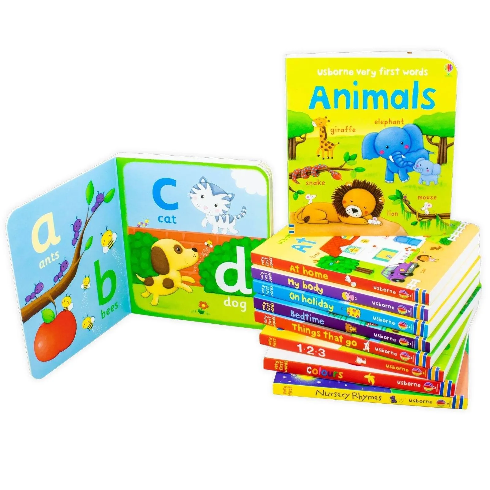 Usborne Very First Words 10 Board Books