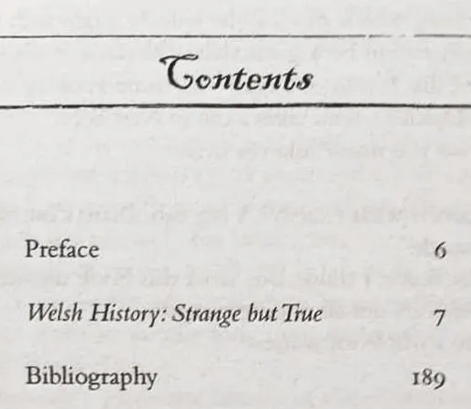 WELSH HISTORY - Geoff Brookes