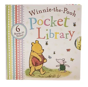 Winnie-the-Pooh Pocket Library 6 Books to Share - Ages 0-5 - Board Books - Jane Riordan