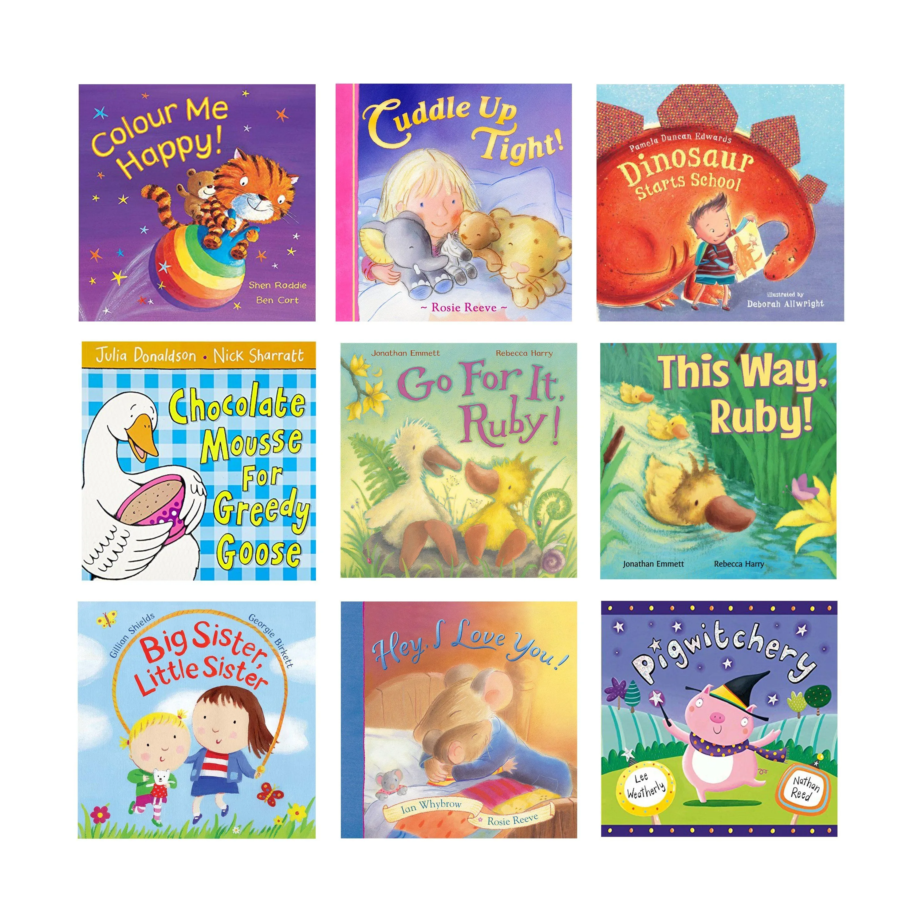 Wonderful Picture Books For the Whole Family To Enjoy! 9 Books Collection Set - Ages 5-7 - Paperback